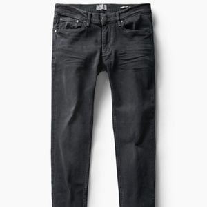 NWT MANGO SKINNY 'JUDE' JEANS DARK GREY WASH